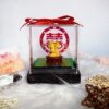 "抱得美人歸" 足金擺件
