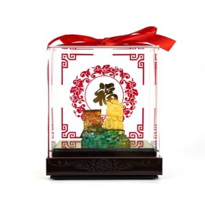 "金元寶招財貓" 足金擺件 The maneki-neko
